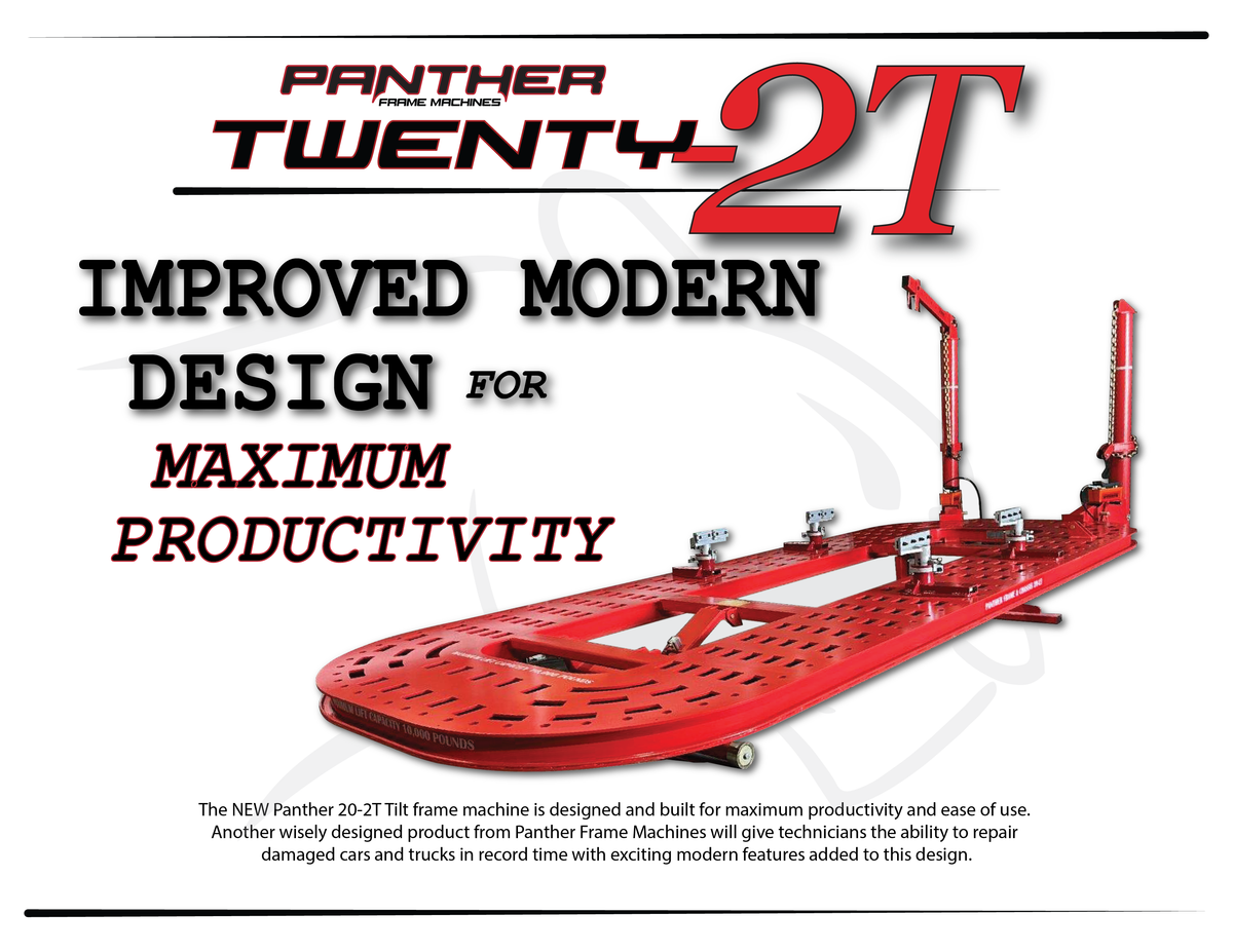 Panther 20-2T Automotive Frame Machine – Top Gun Refinish Equipment