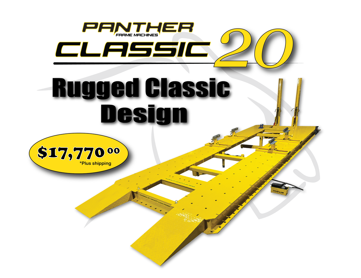 Panther Classic 20 Tilt Frame Machine – Top Gun Refinish Equipment