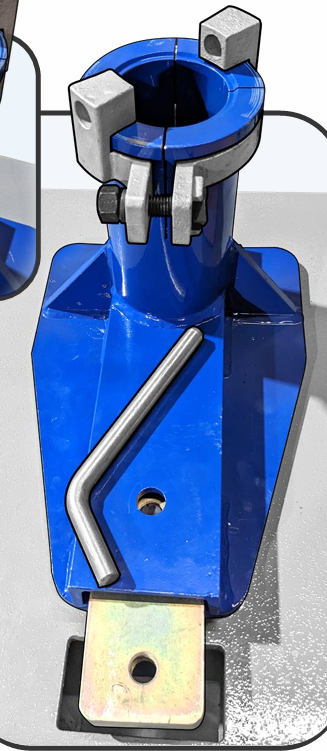 TITANIUM Auto Body Frame Machine Pinch Weld Clamp Bases - Set of 4 TITANIUM Auto Body Frame Machine Pinch Weld Clamp Bases - Set of 4