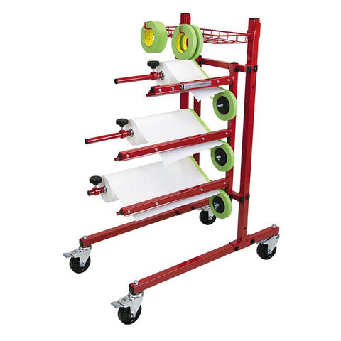 masking machines paint stands racks carts