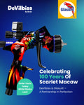DeVilbiss Limited Edition Scarlet Macaw Spray Gun DEV905752