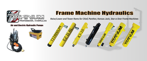 TITANIUM Frame Machine Hydraulics Chief Kansas Jack Panther Star-a-liner American Freedom