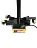 auto body frame floor pulling post