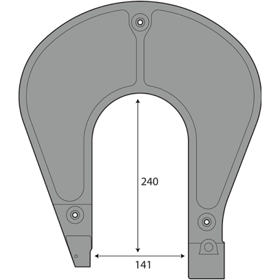 Dent Fix HR310 riveter arm