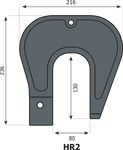 Dent Fix Self Piercing Riveter HR2 Arm - DF-SPRHR2