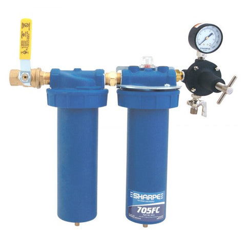 Sharpe 1/2" In-Line Filter & Coalescer with Automatic Drains SHA6910